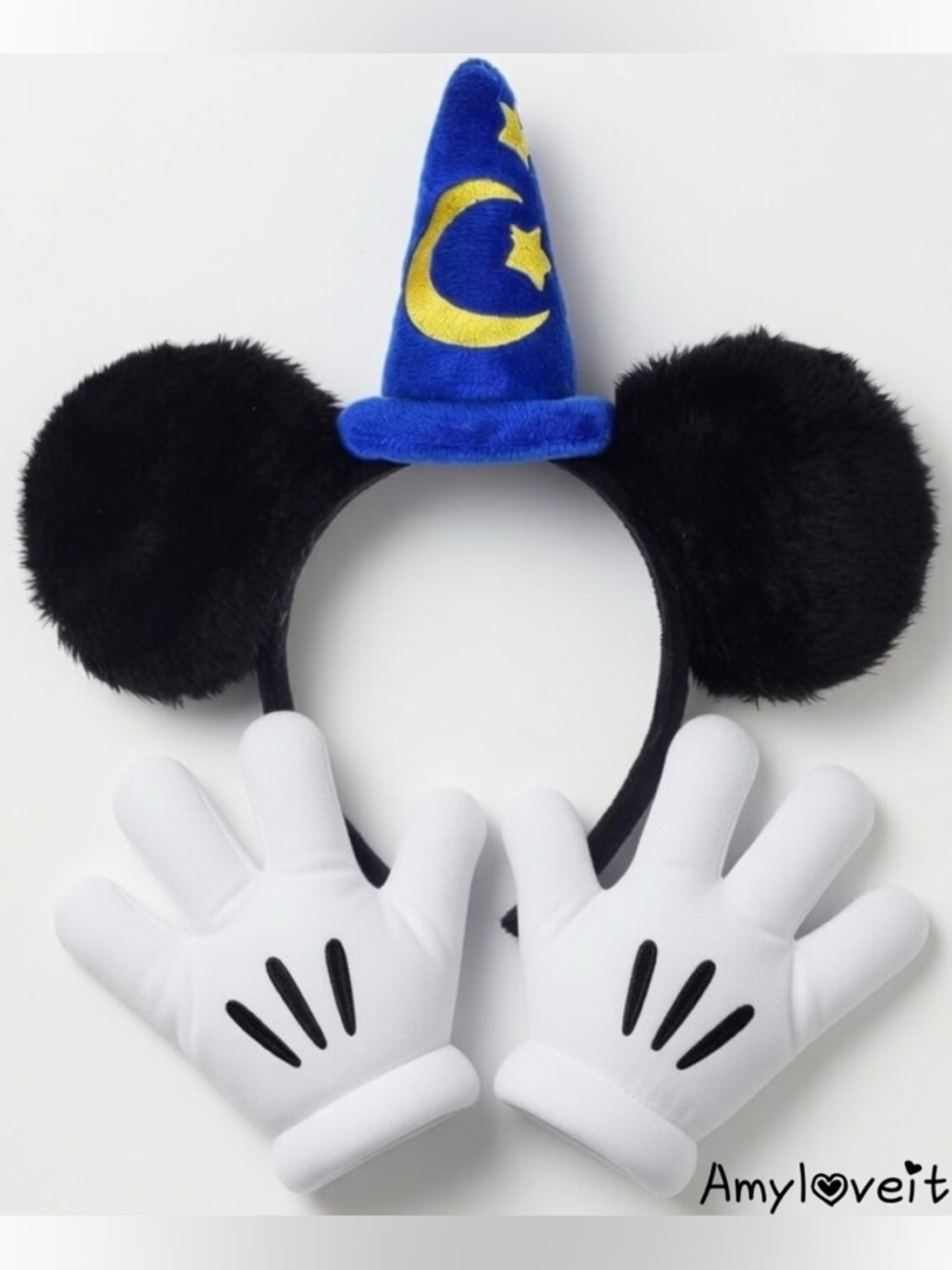 Plush Mickey Mouse Ears & Gloves #57
